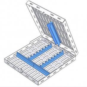 Nichrominox Kasette rustfri 18x20 Bl�