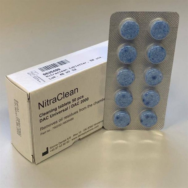 Nitraclean tabletter, 50 stk.